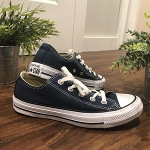 Navy Blue Converse